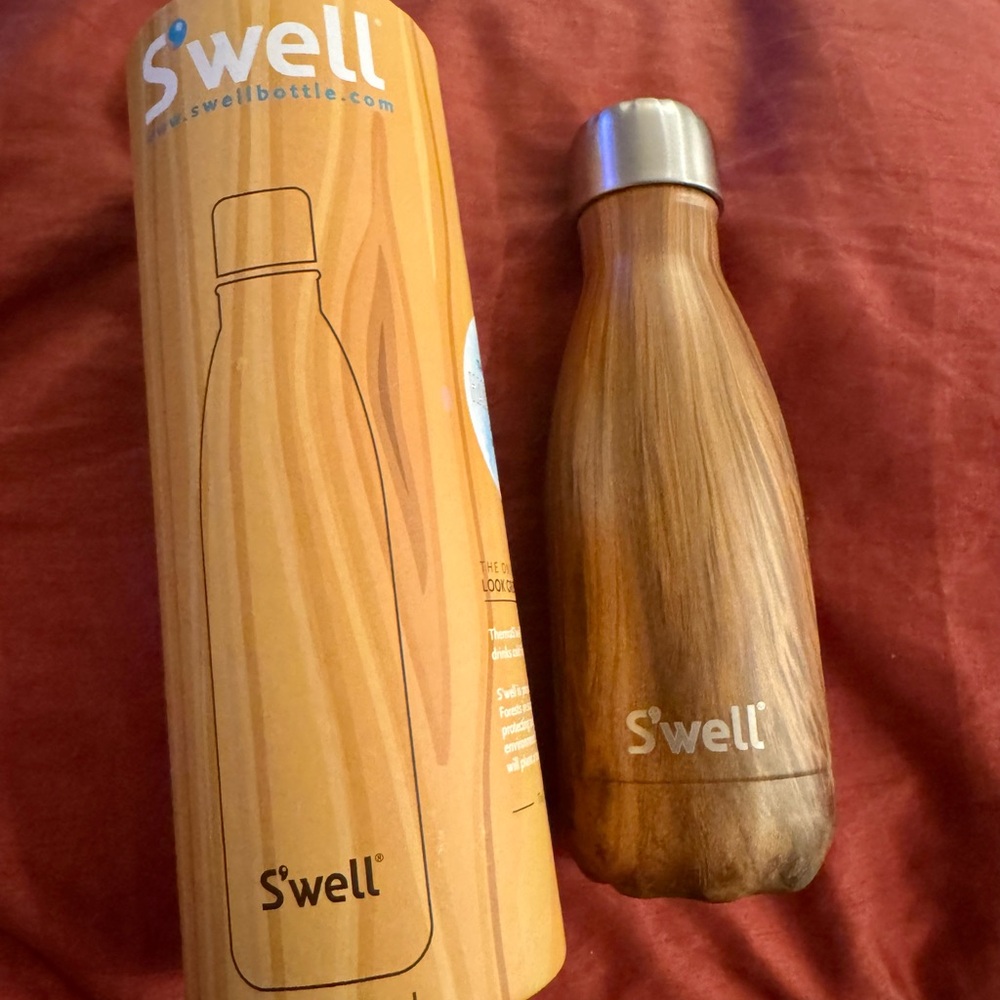 S'well Wood Grain Insulated Water Bottle